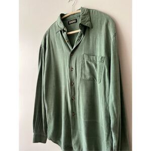 Vintage Green Rayon Shirt